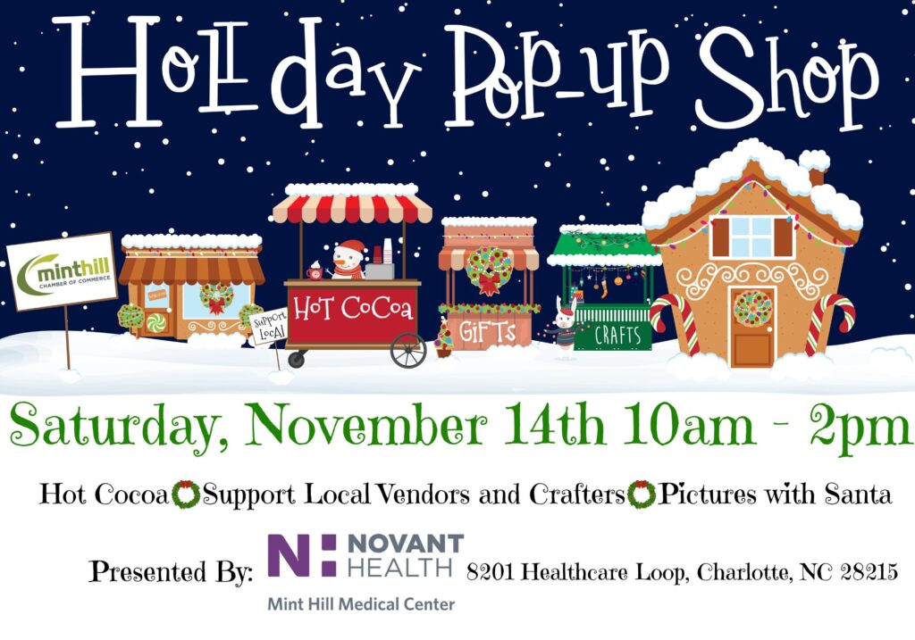 2026 Charlotte Holiday Pop Up Shop